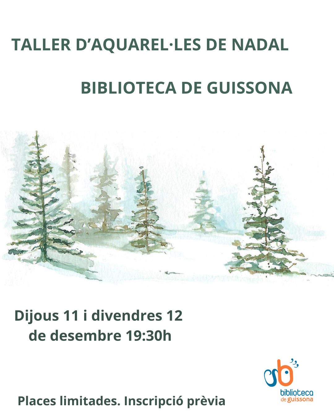 Taller aquarel·les Nadal